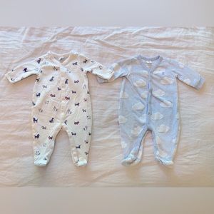 Set of 2 Gap Baby Onesies (0-3m)